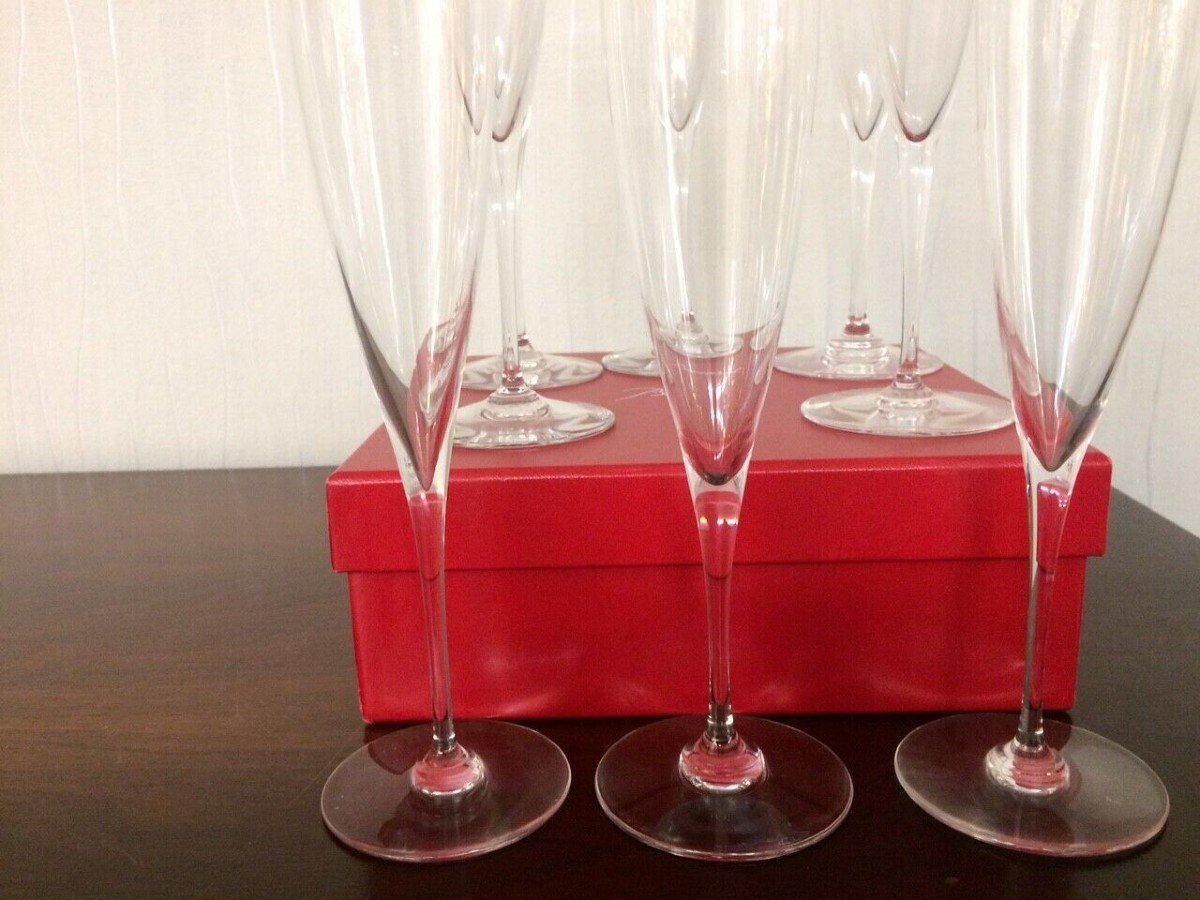 FLUTE A CHAMPAGNE EN CRISTAL DE BACCARAT-photo-3