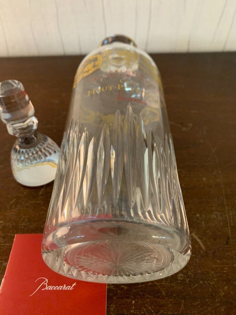 BOUTEILLE DE COLLECTION EN CRISTAL DE BACCARAT-photo-2
