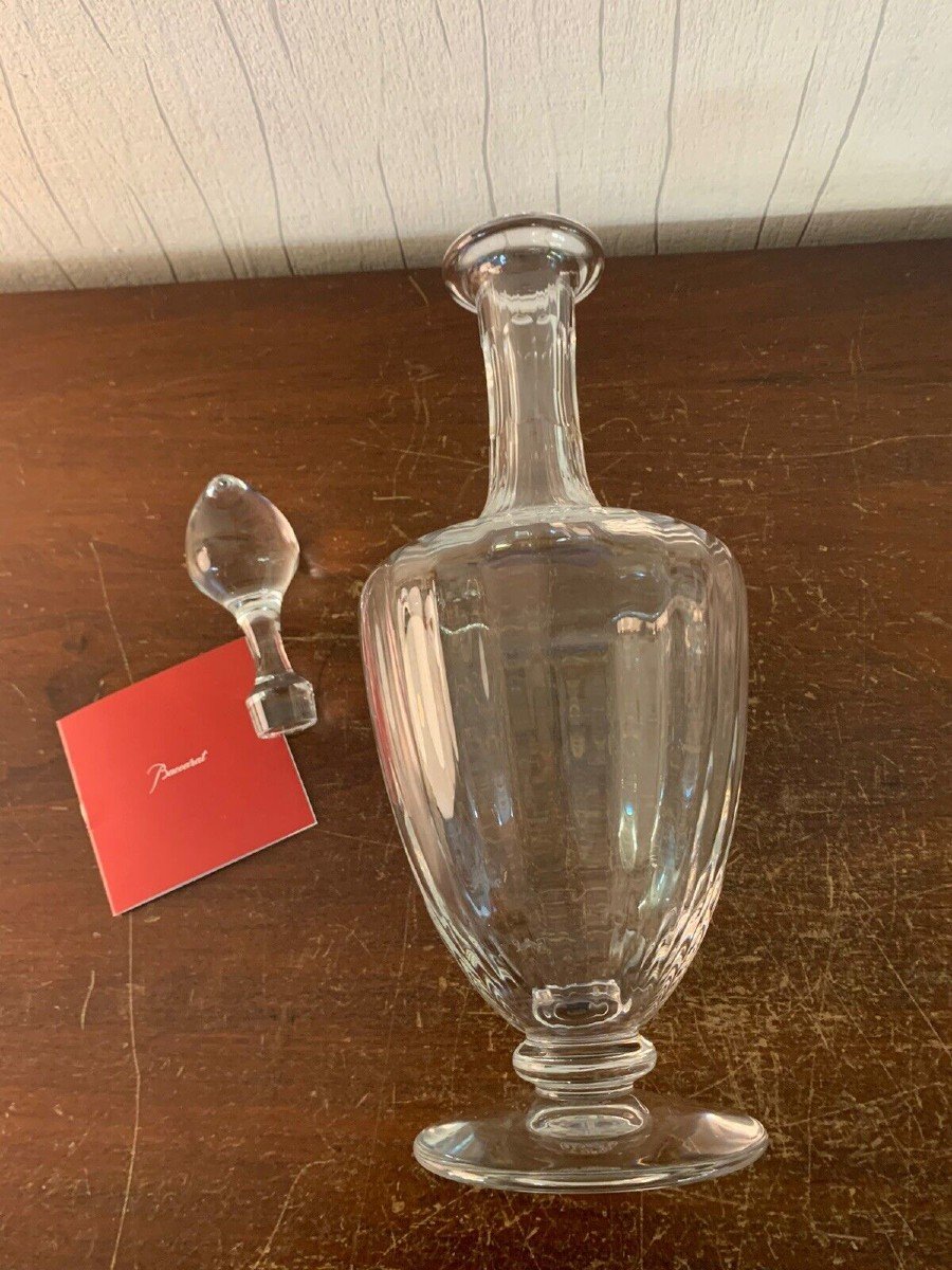 Naples Decanter In Baccarat Crystal-photo-2