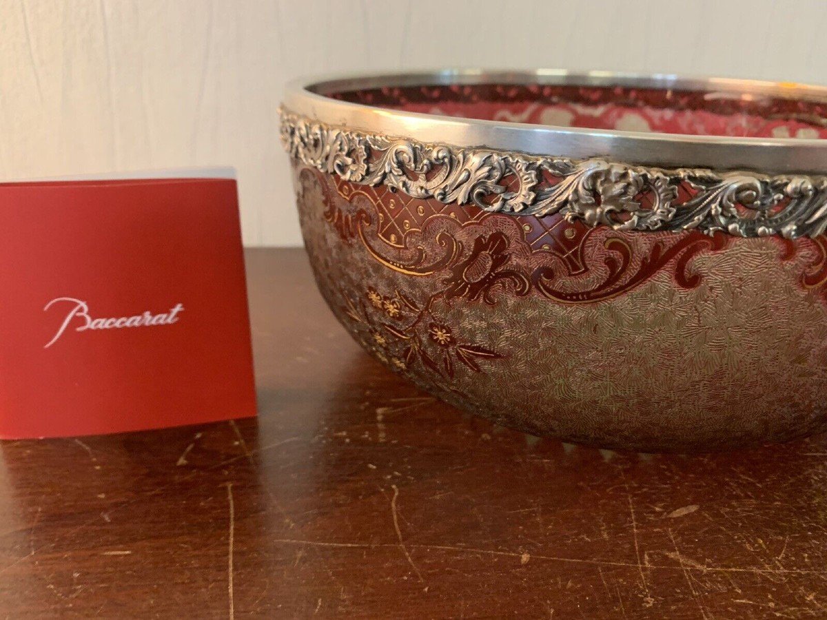 COUPE  EGLANTIER  CRISTAL DE BACCARAT-photo-4