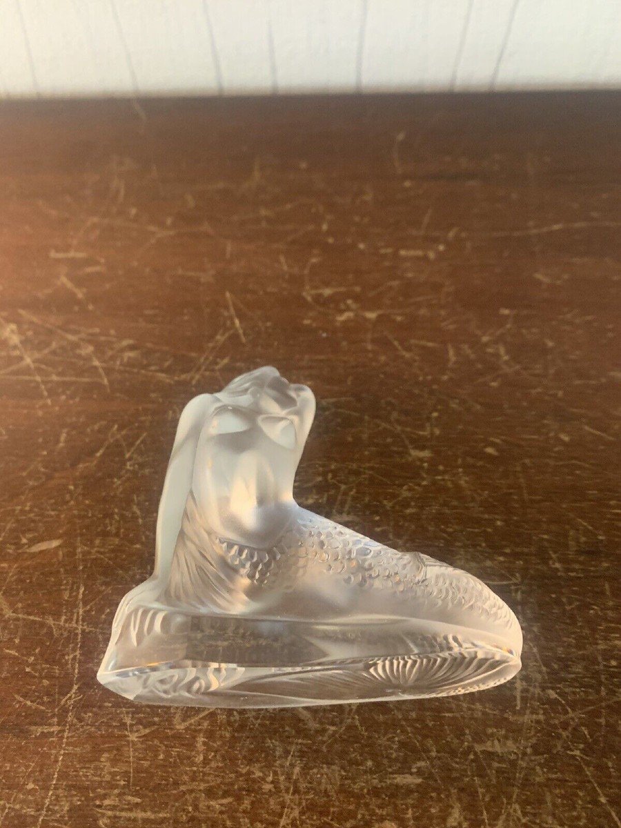 SIRENE EN CRISTAL LALIQUE-photo-4