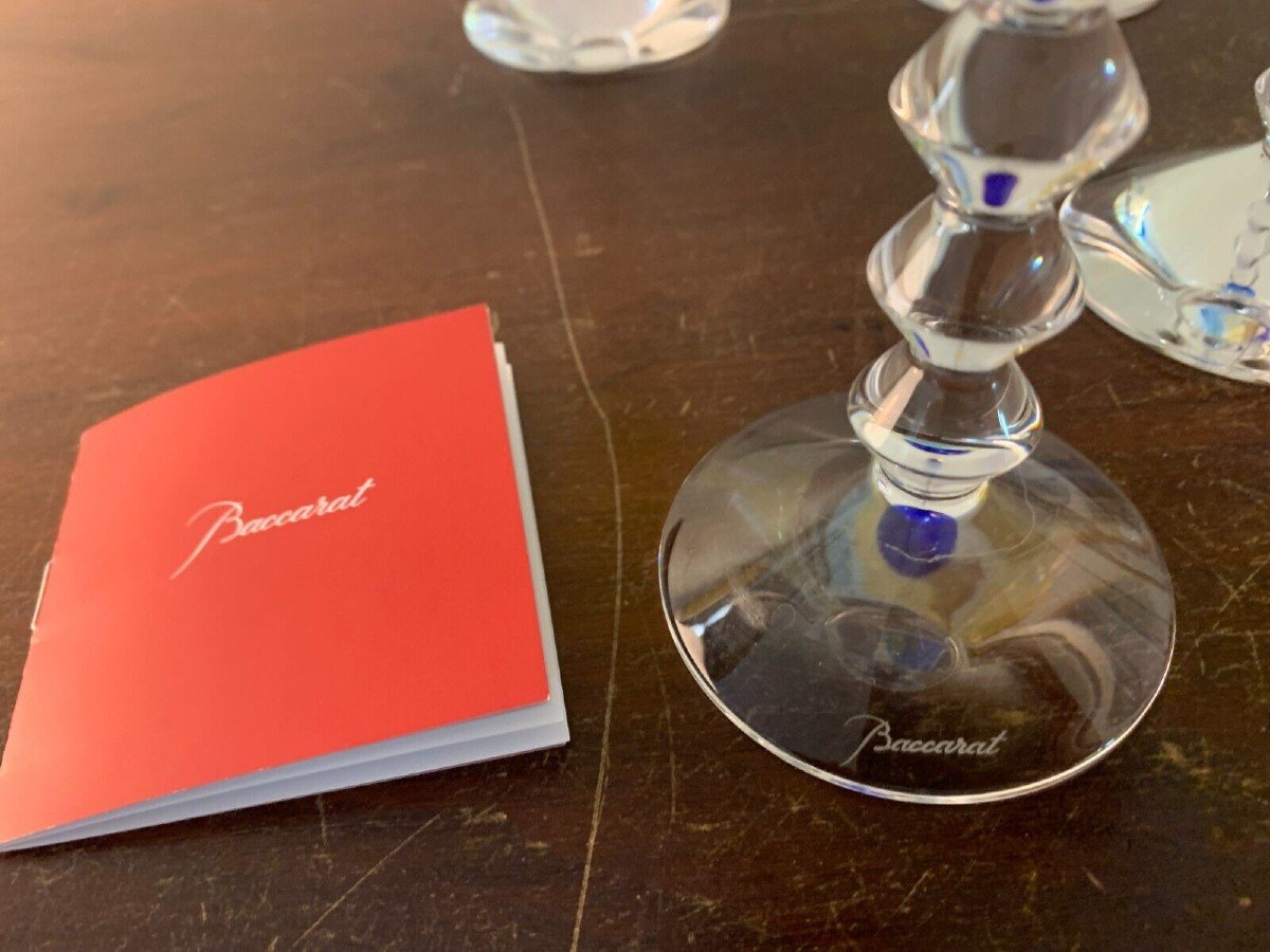 6 Vega Baccarat Wine Glasses-photo-1