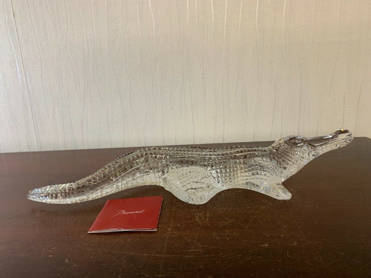 CROCODILE CRISTAL DE BACCARAT-photo-2