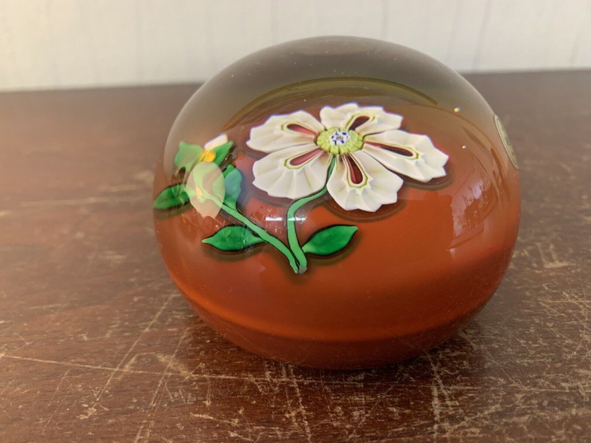 PRESSE PAPIER FLEUR SAINT LOUIS-photo-4