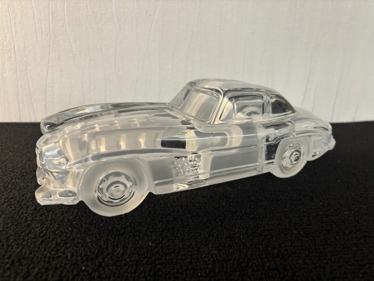 Mercedes 300 Sl Car By Xavier Froissart For Daum France Mod2