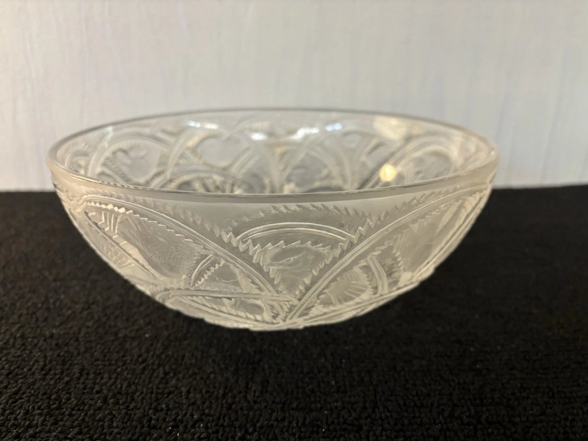 Lalique Crystal Salad Bowl-photo-3