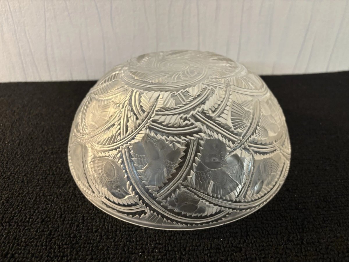 Lalique Crystal Salad Bowl-photo-4