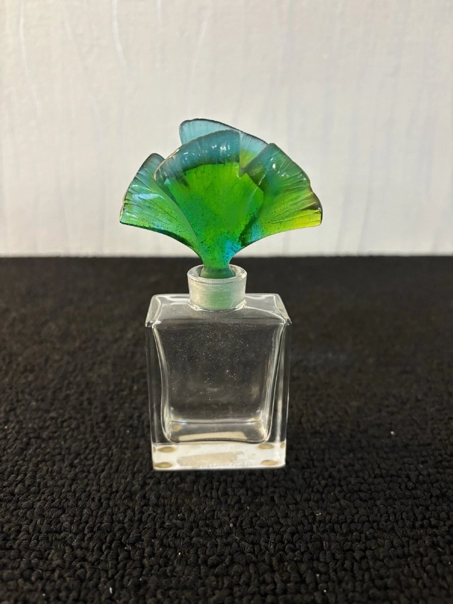 Perfume Bottle Model Gingko Crystal Daum France -photo-3