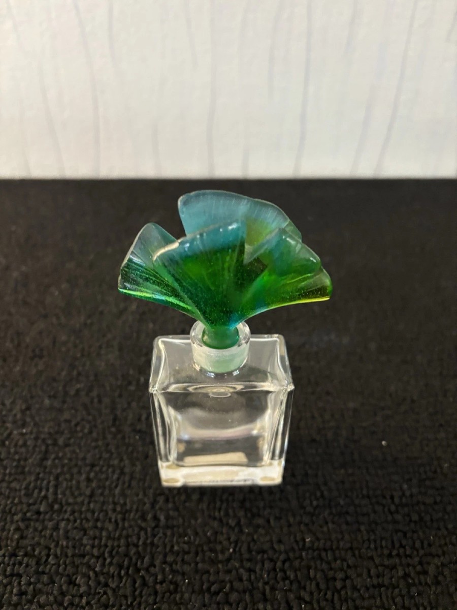 Perfume Bottle Model Gingko Crystal Daum France 