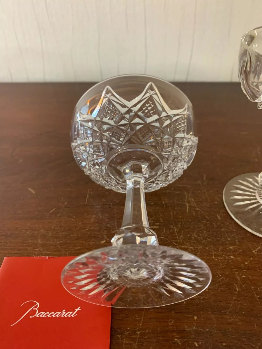 coupes à champagne modèle Colbert cristal de Baccarat (prix à la pièce)-photo-4