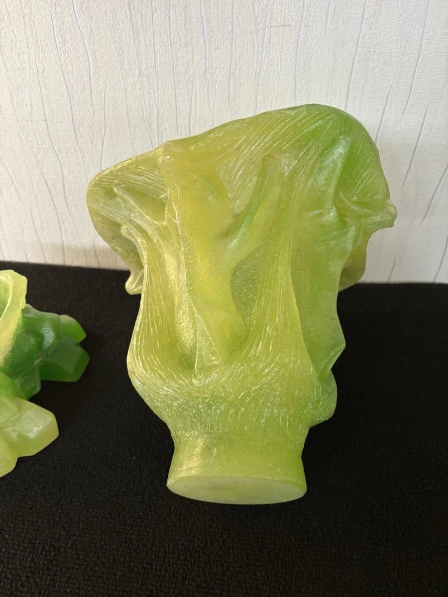 Sculpture rare vase en cristal Daum et Dali-photo-3