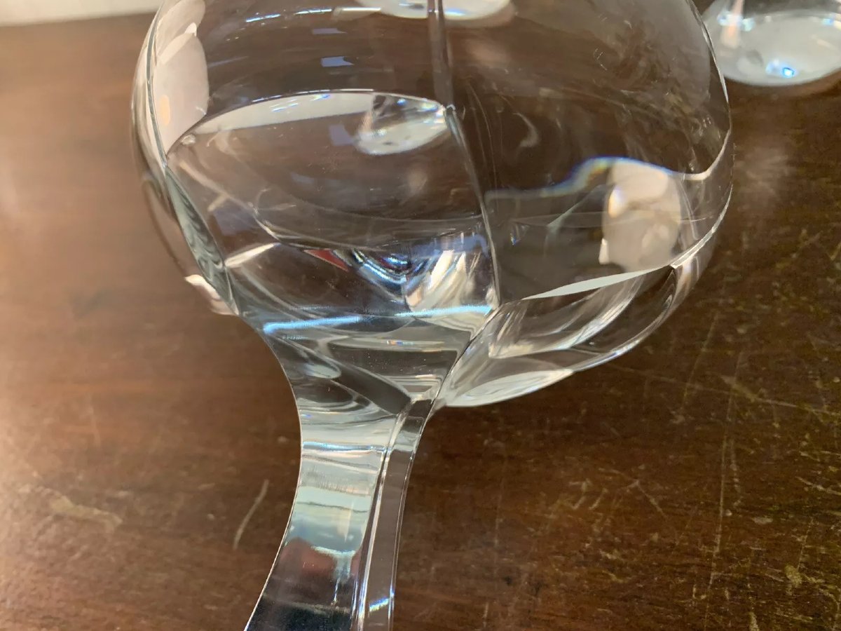 COUPE A CHAMPAGNE MODELE NEPTUNE EN CRISTAL DE BACCARAT-photo-2