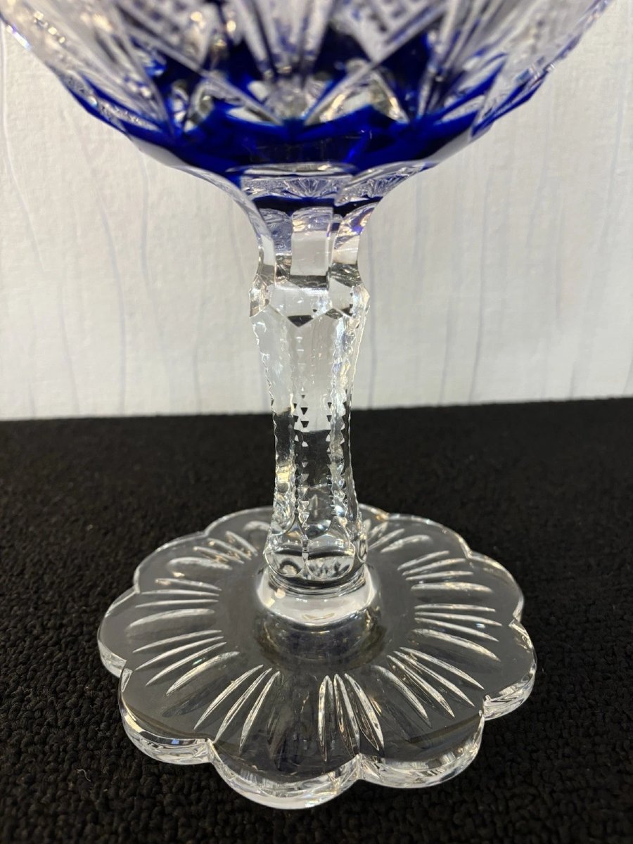Blue Crystal Candy Jar-photo-3