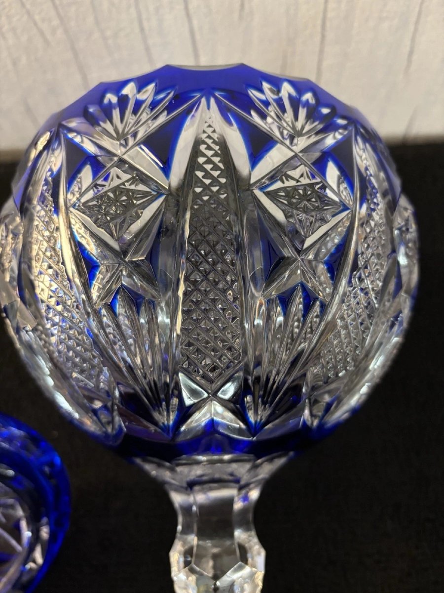 Blue Crystal Candy Jar-photo-4