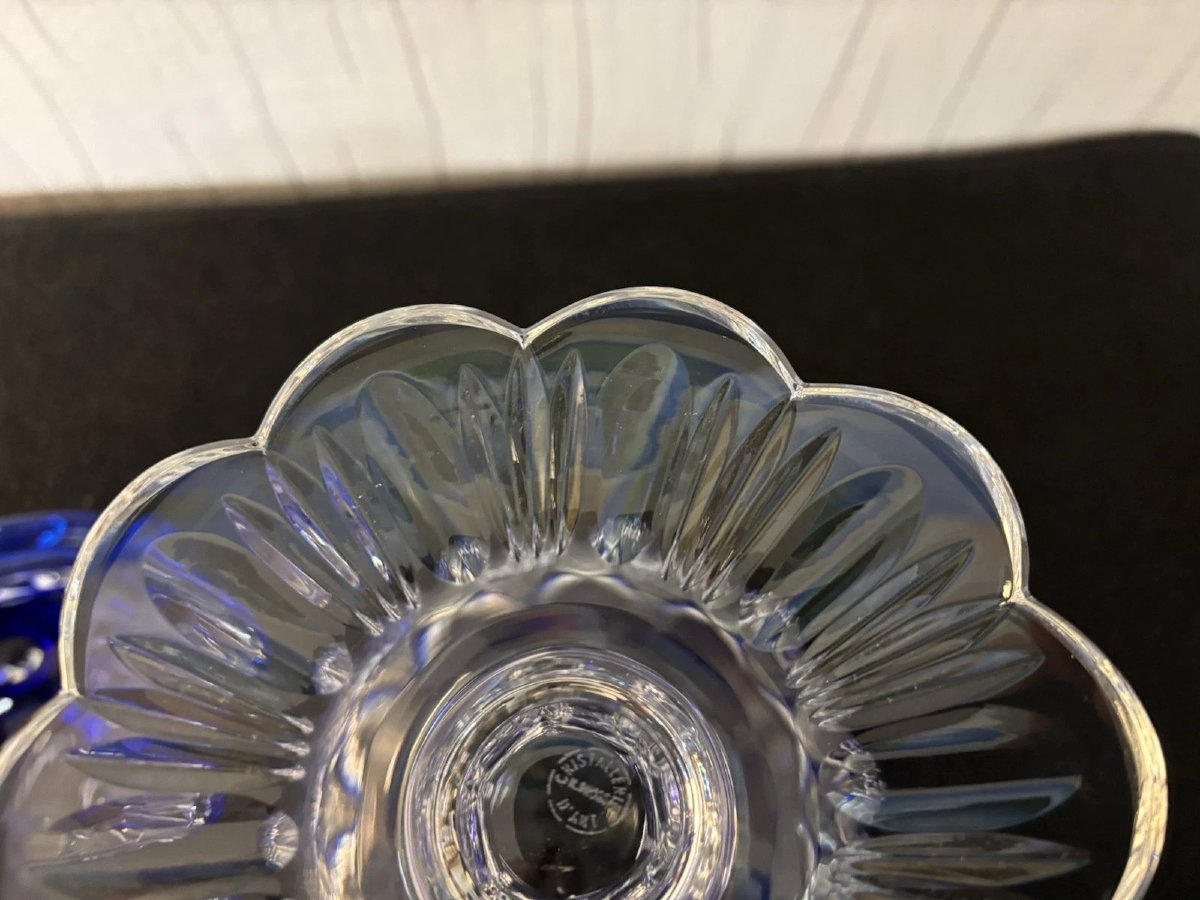 Blue Crystal Candy Jar-photo-6