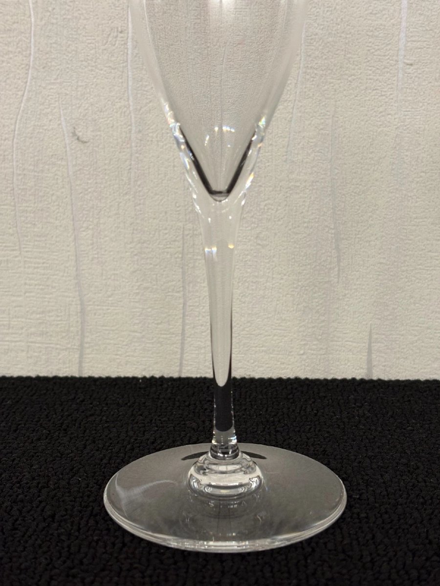 6 FLUTES A CHAMPAGNE  modèle SAINT REMY en  cristal de  BACCARAT  (prix des 6 flutes)-photo-3