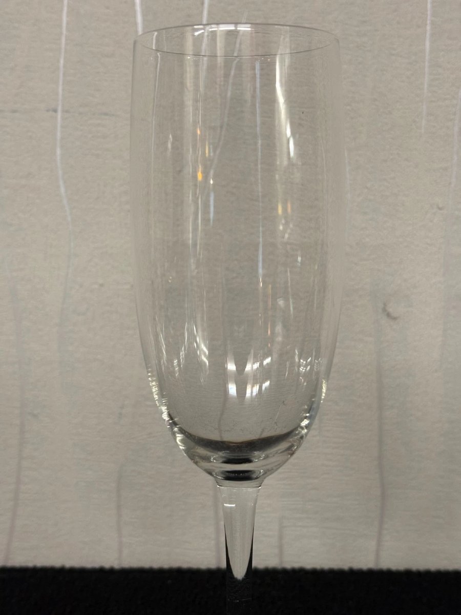 6 FLUTES A CHAMPAGNE  modèle PERFECTION  en CRISTAL DE BACCARAT-photo-2