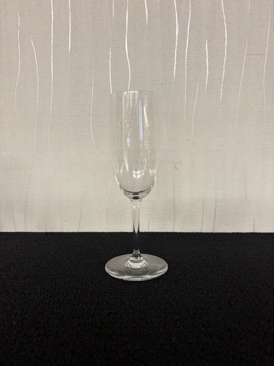 6 FLUTES A CHAMPAGNE  modèle PERFECTION  en CRISTAL DE BACCARAT-photo-4