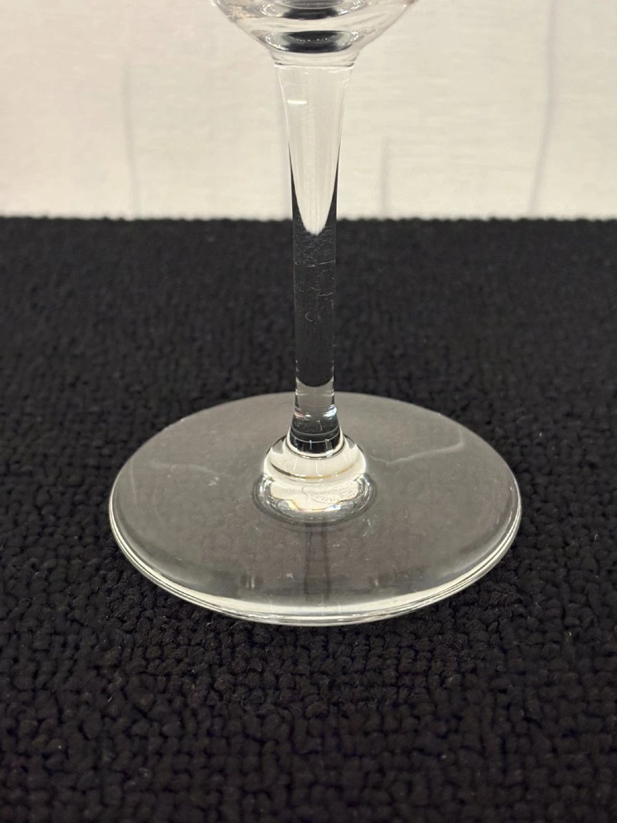 6 FLUTES A CHAMPAGNE  modèle PERFECTION  en CRISTAL DE BACCARAT-photo-5