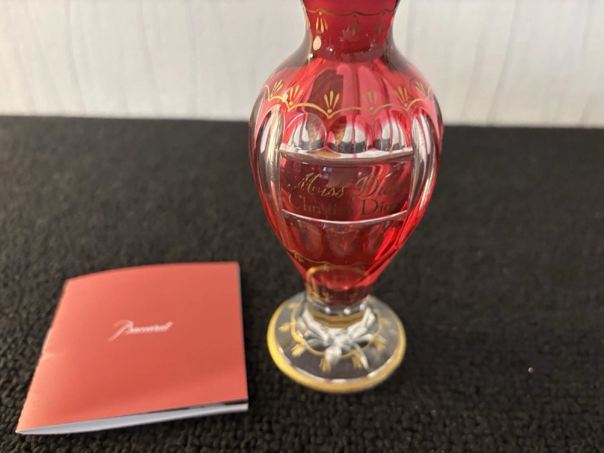 FLACON A PARFUM modèle  DIORAMA  en CRISTAL DE BACCARAT-photo-4