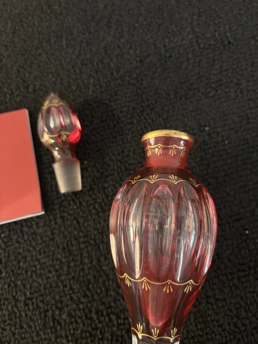 FLACON A PARFUM modèle  DIORAMA  en CRISTAL DE BACCARAT-photo-1