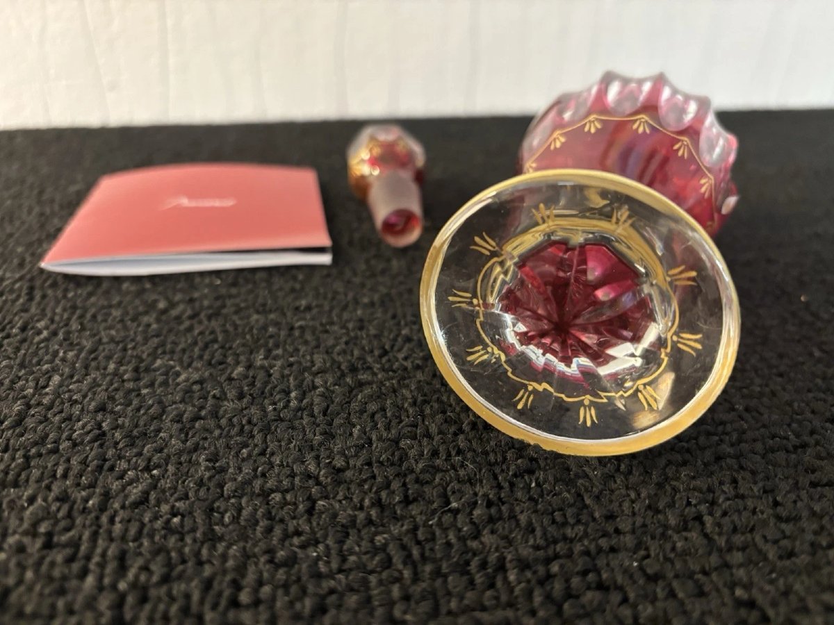 FLACON A PARFUM modèle  DIORAMA  en CRISTAL DE BACCARAT-photo-2