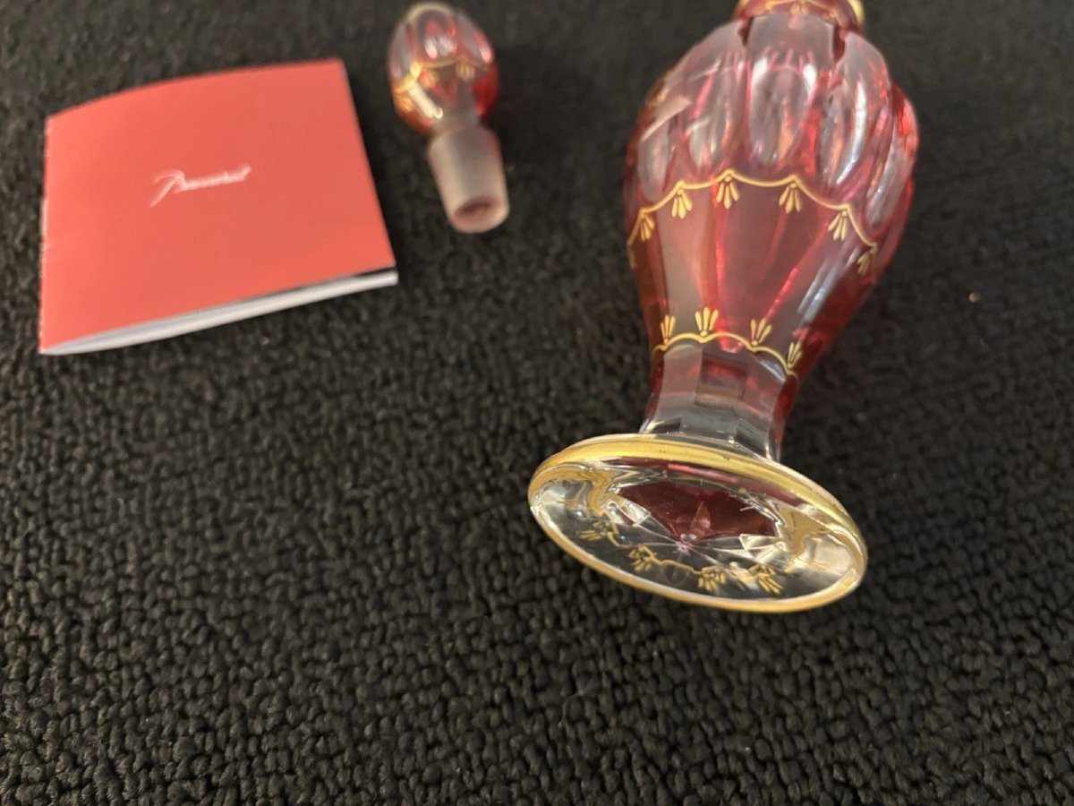 FLACON A PARFUM modèle  DIORAMA  en CRISTAL DE BACCARAT-photo-3