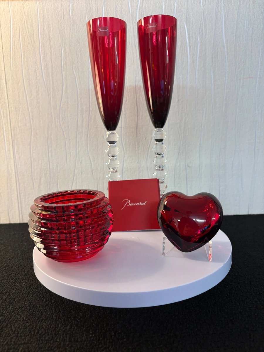 Special Valentine's Day Set In Baccarat Crystal (set Price)-photo-4