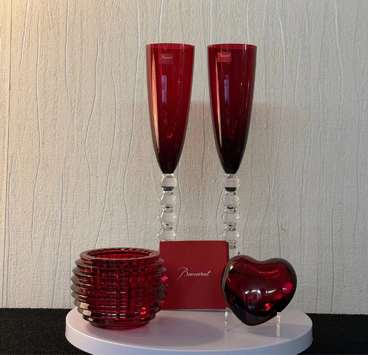 Special Valentine's Day Set In Baccarat Crystal (set Price)-photo-1