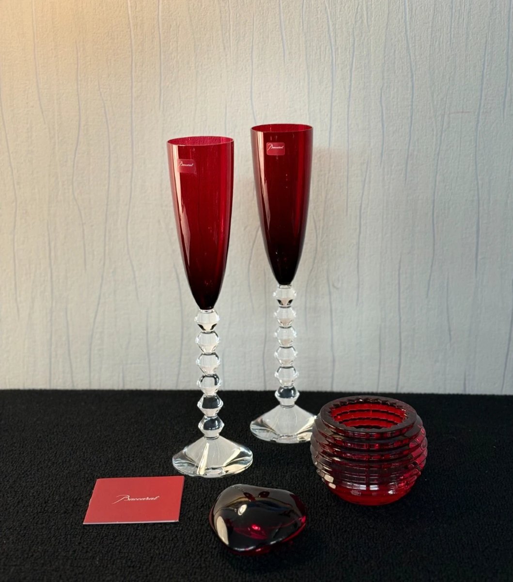 Special Valentine's Day Set In Baccarat Crystal (set Price)-photo-3