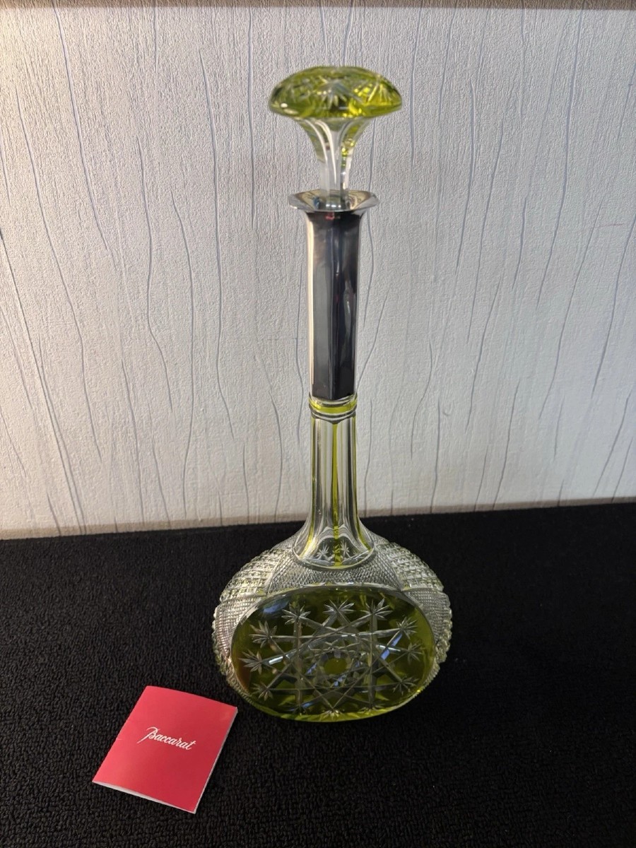 Baccarat Tsar Crystal Wine Decanter