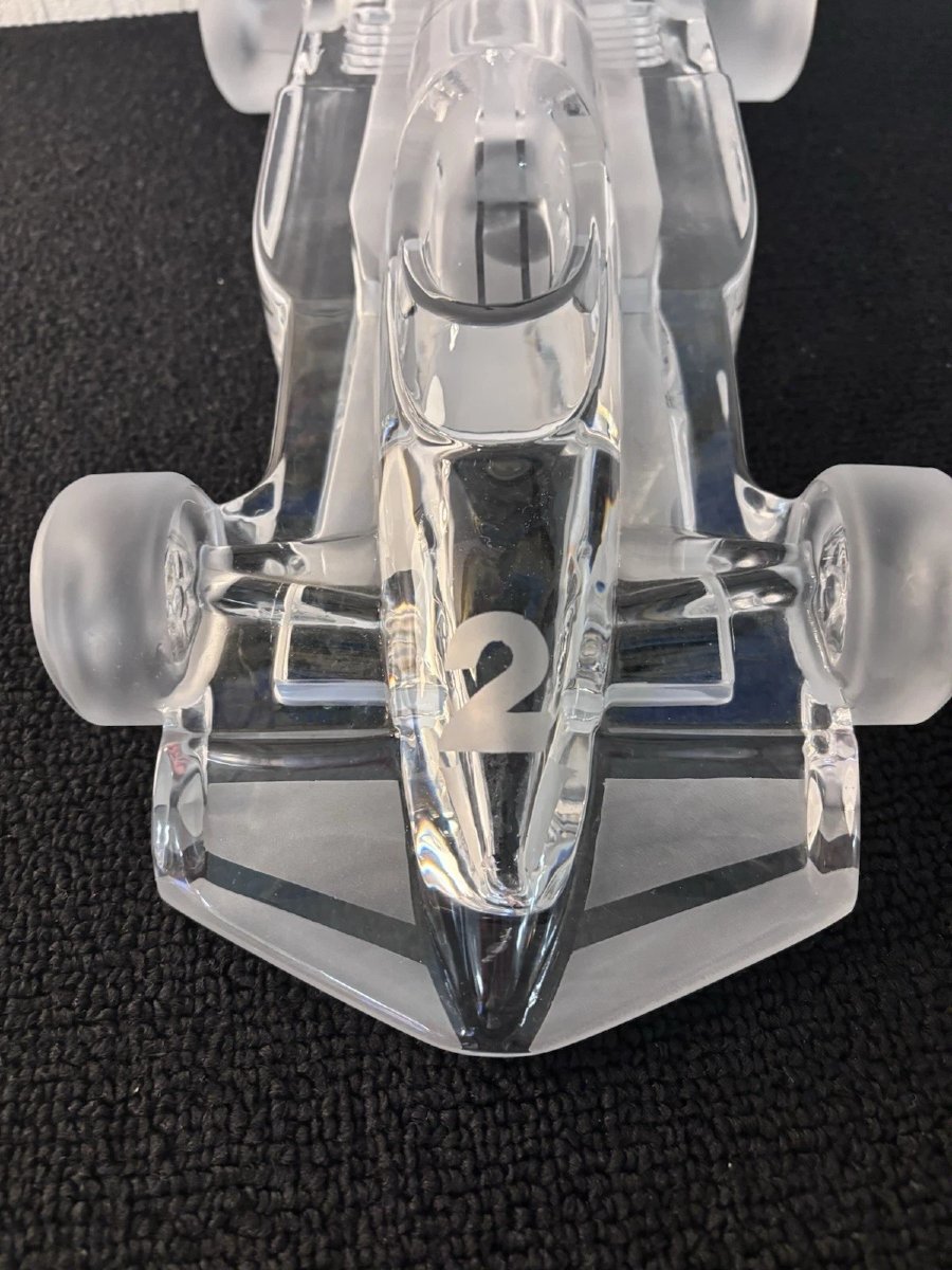 Voiture formule  en cristal DAUM  France-photo-3