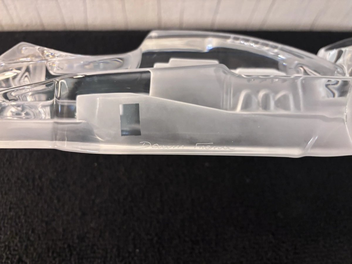 Voiture formule  en cristal DAUM  France-photo-6