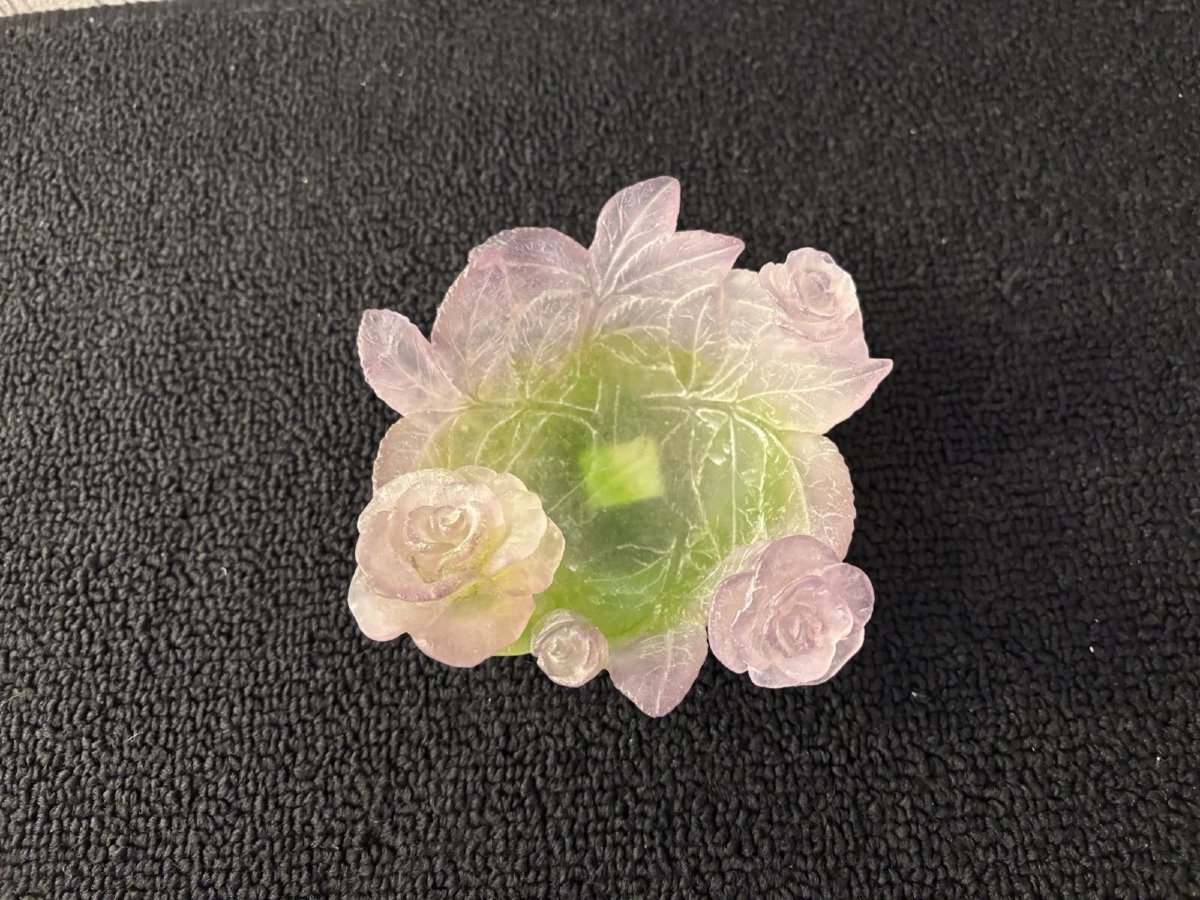 Daum Pink Crystal Dish Model3-photo-3