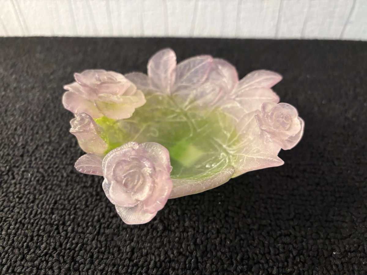 Daum Pink Crystal Dish Model3-photo-4