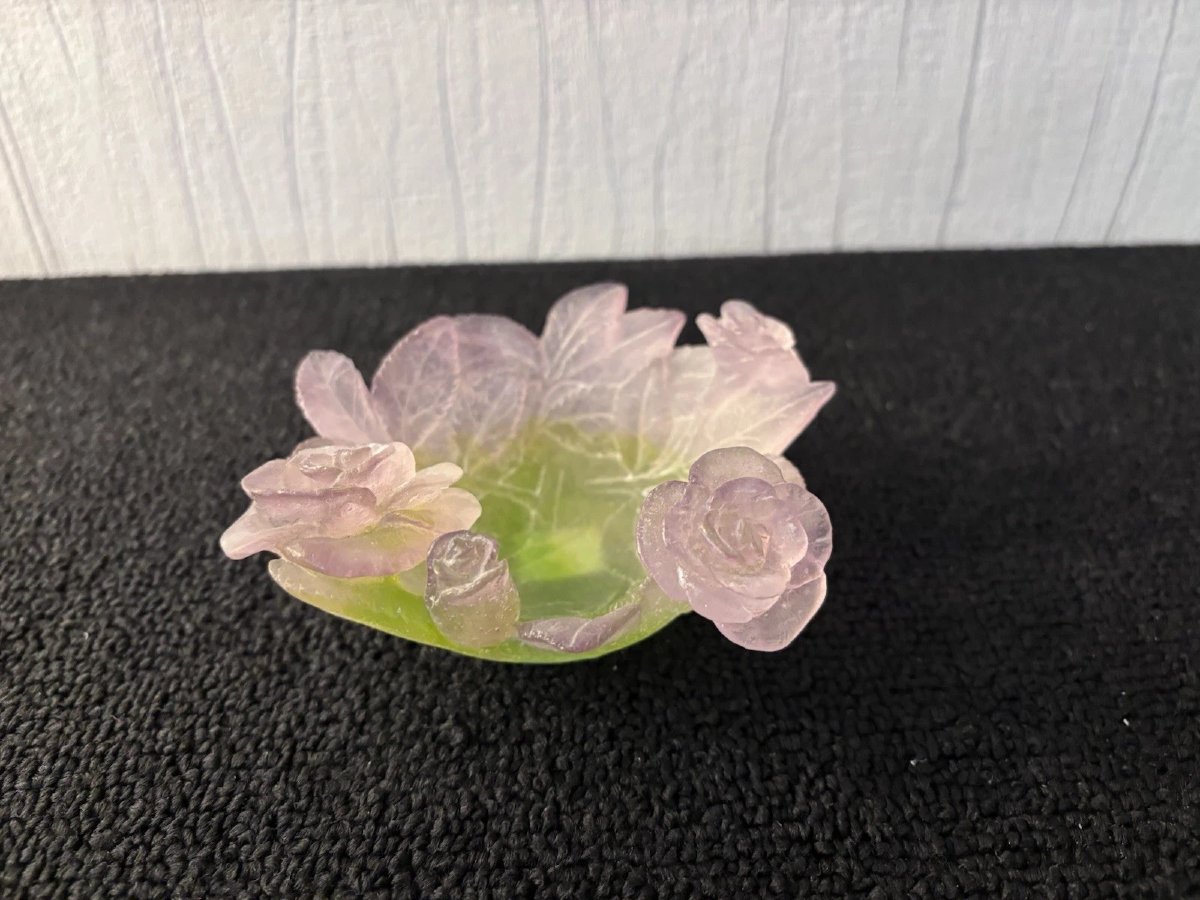 Daum Pink Crystal Dish Model3-photo-1
