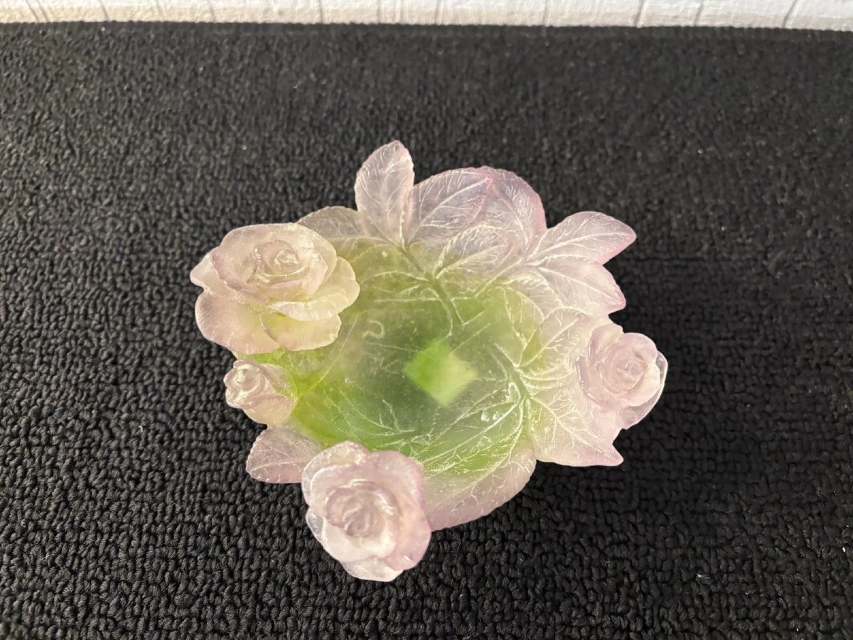 Daum Pink Crystal Dish Model3-photo-4