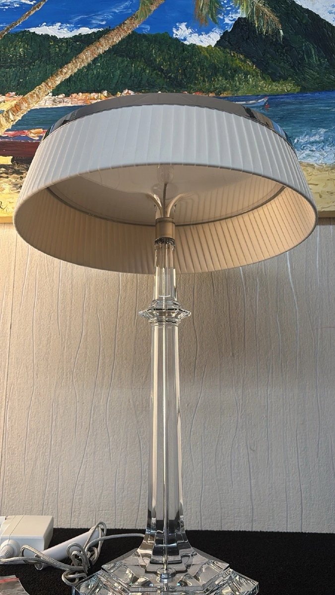 Lampe Bon Jour Versailles en cristal de BACCARAT -photo-4