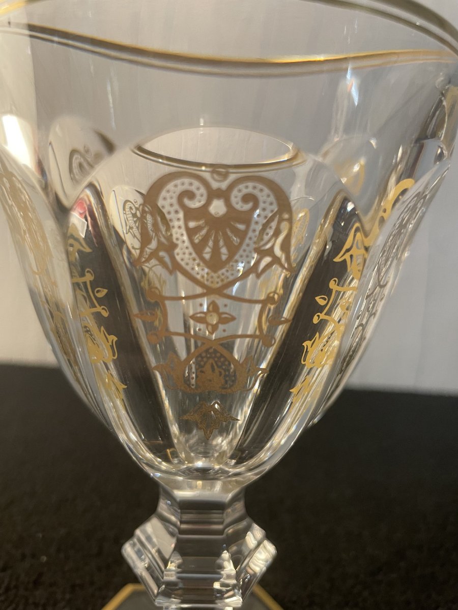 Harcourt Empire Water Glasses Made Of Baccarat Crystal-photo-3