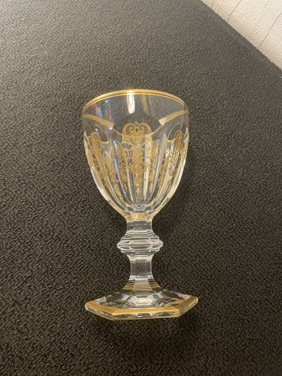 Harcourt Empire Water Glasses Made Of Baccarat Crystal