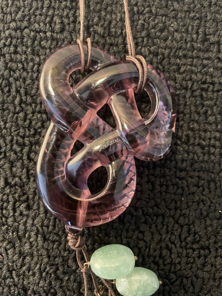 Lalique Snake Necklace -photo-1