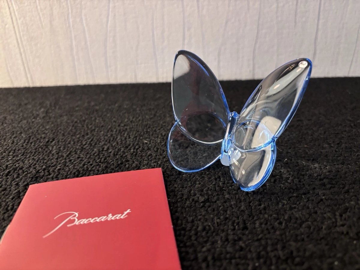 PAPILLON EN CRISTAL DE BACCARAT-photo-4