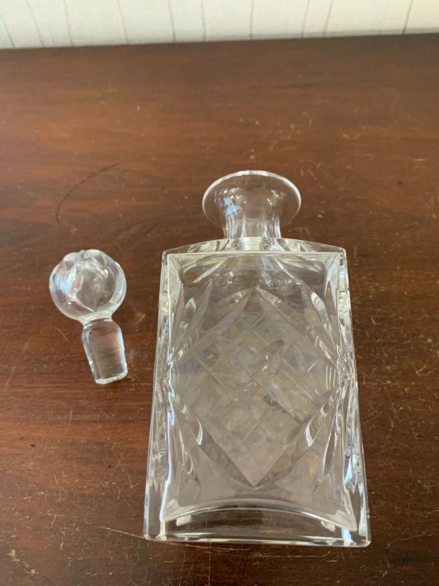 Whiskey   Decanter And 6 Glasses-photo-6