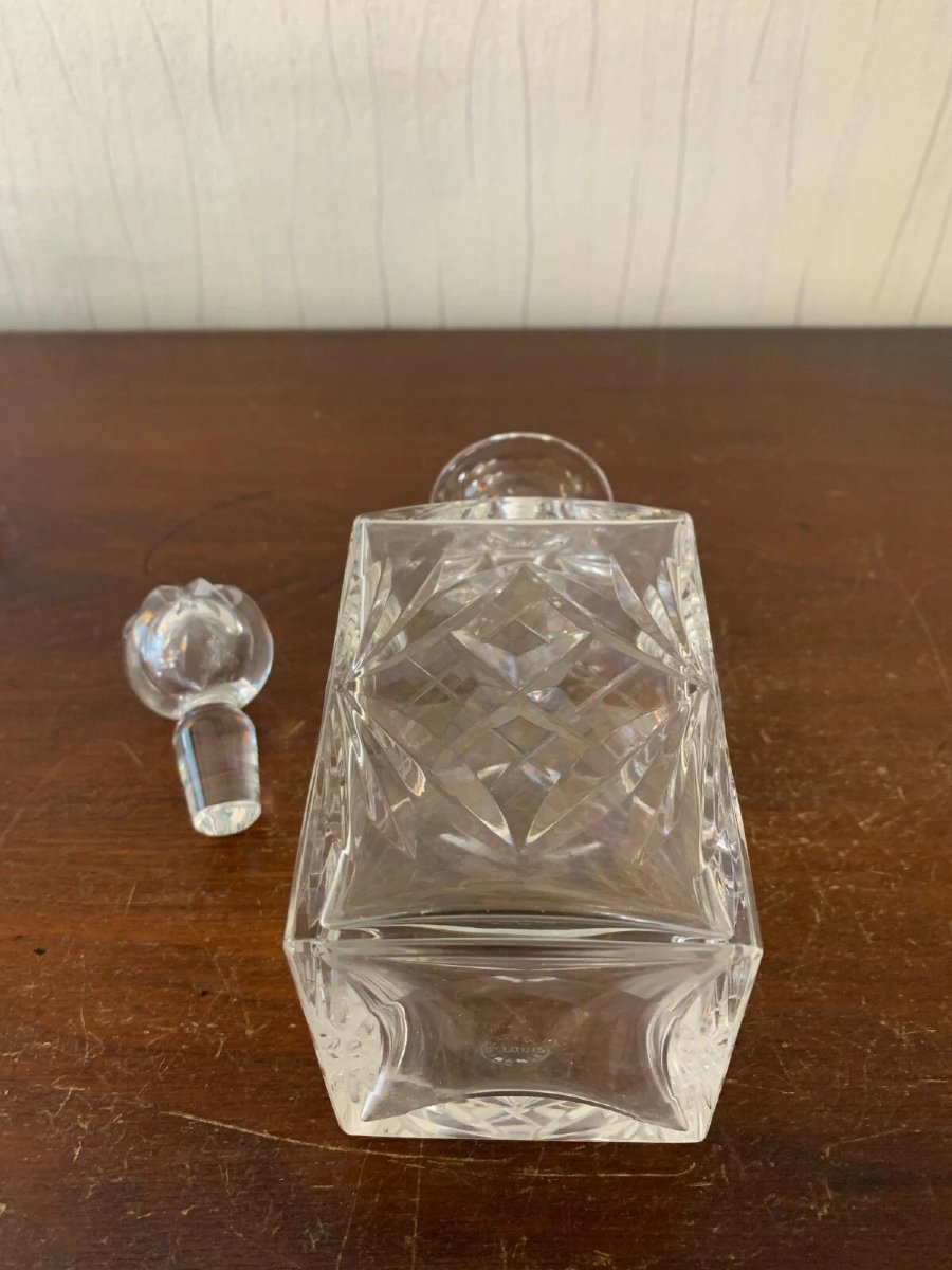 Whiskey   Decanter And 6 Glasses-photo-7