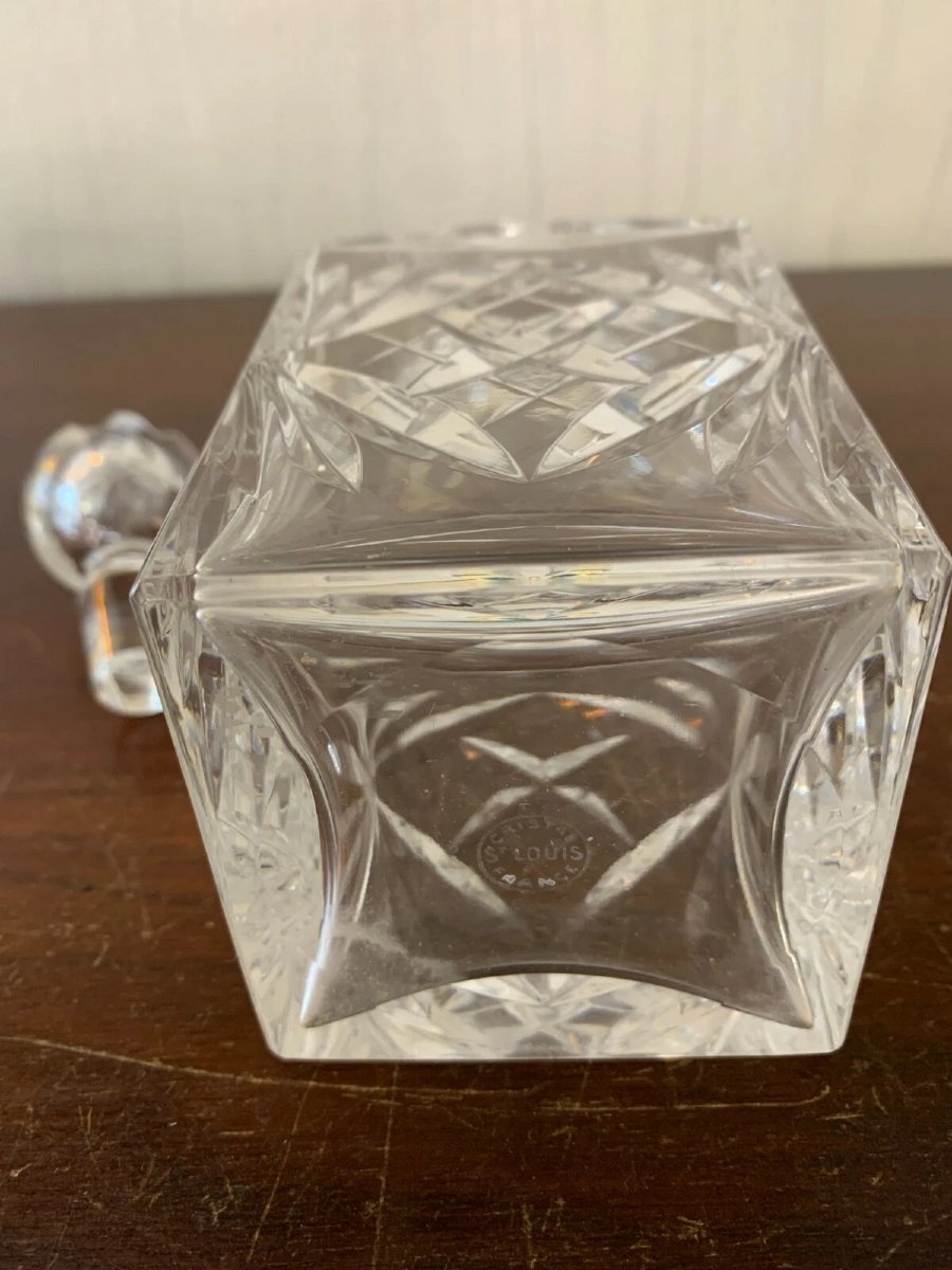 Whiskey   Decanter And 6 Glasses-photo-8