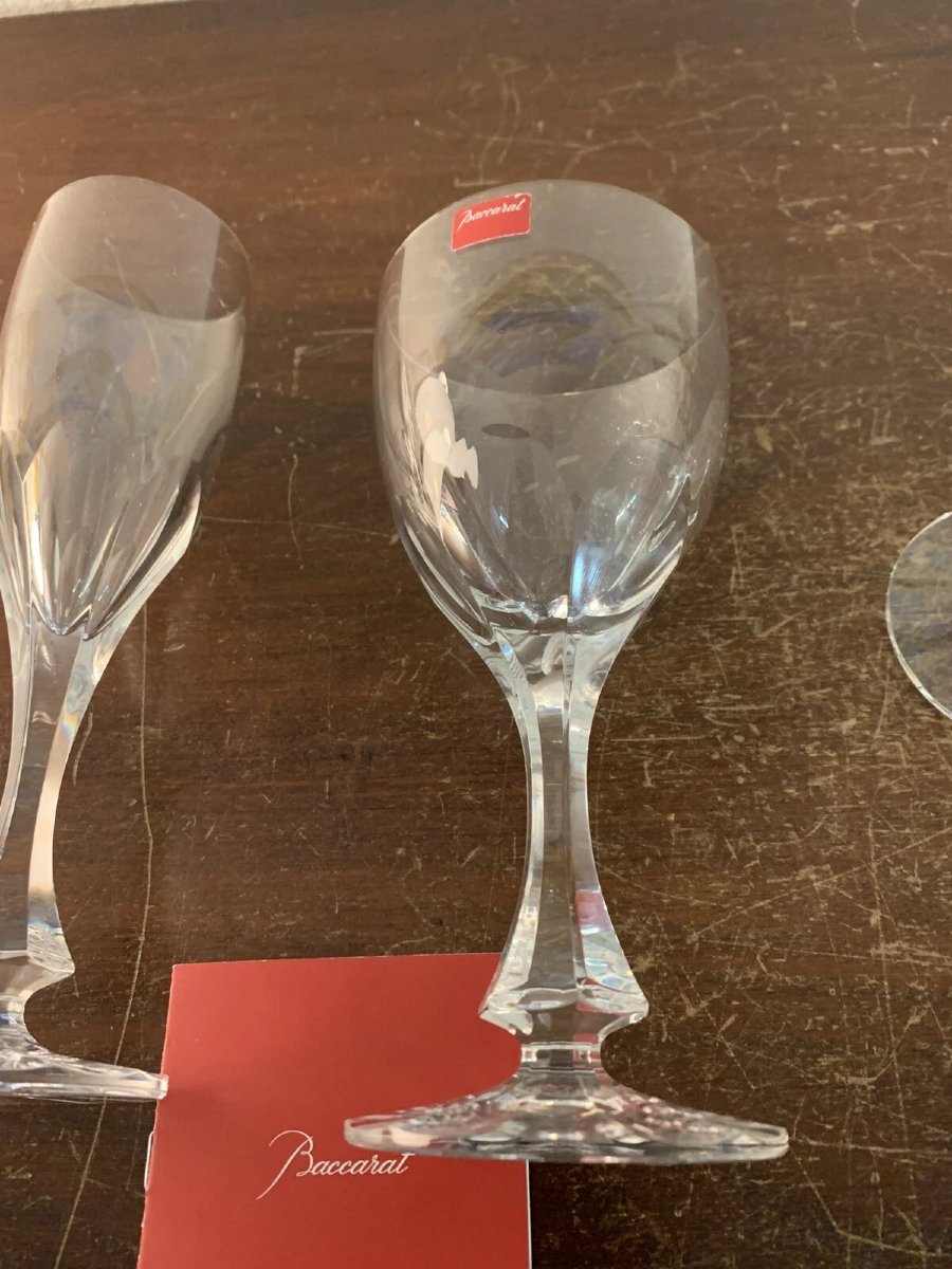 Service 18 pièces modèle MONACO en cristal de BACCARAT -photo-4