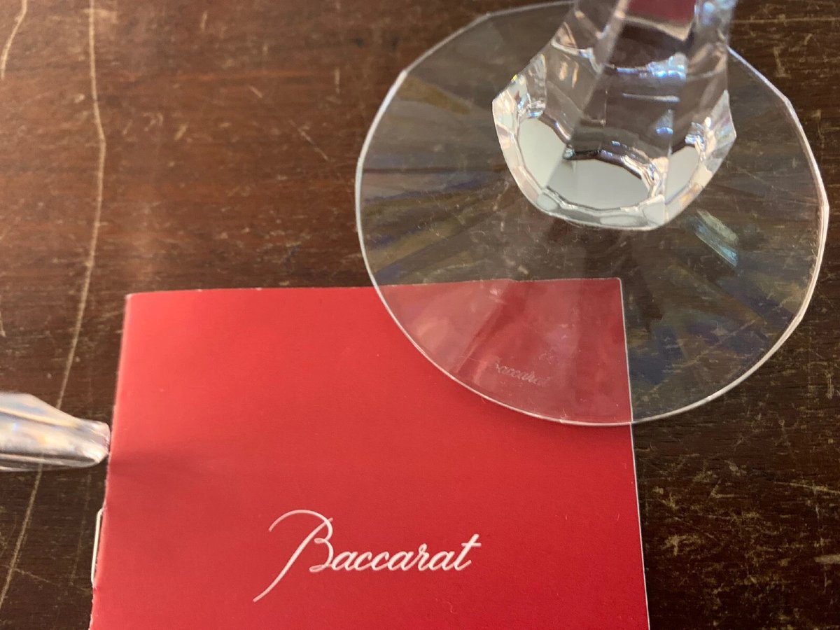Service 18 pièces modèle MONACO en cristal de BACCARAT -photo-2