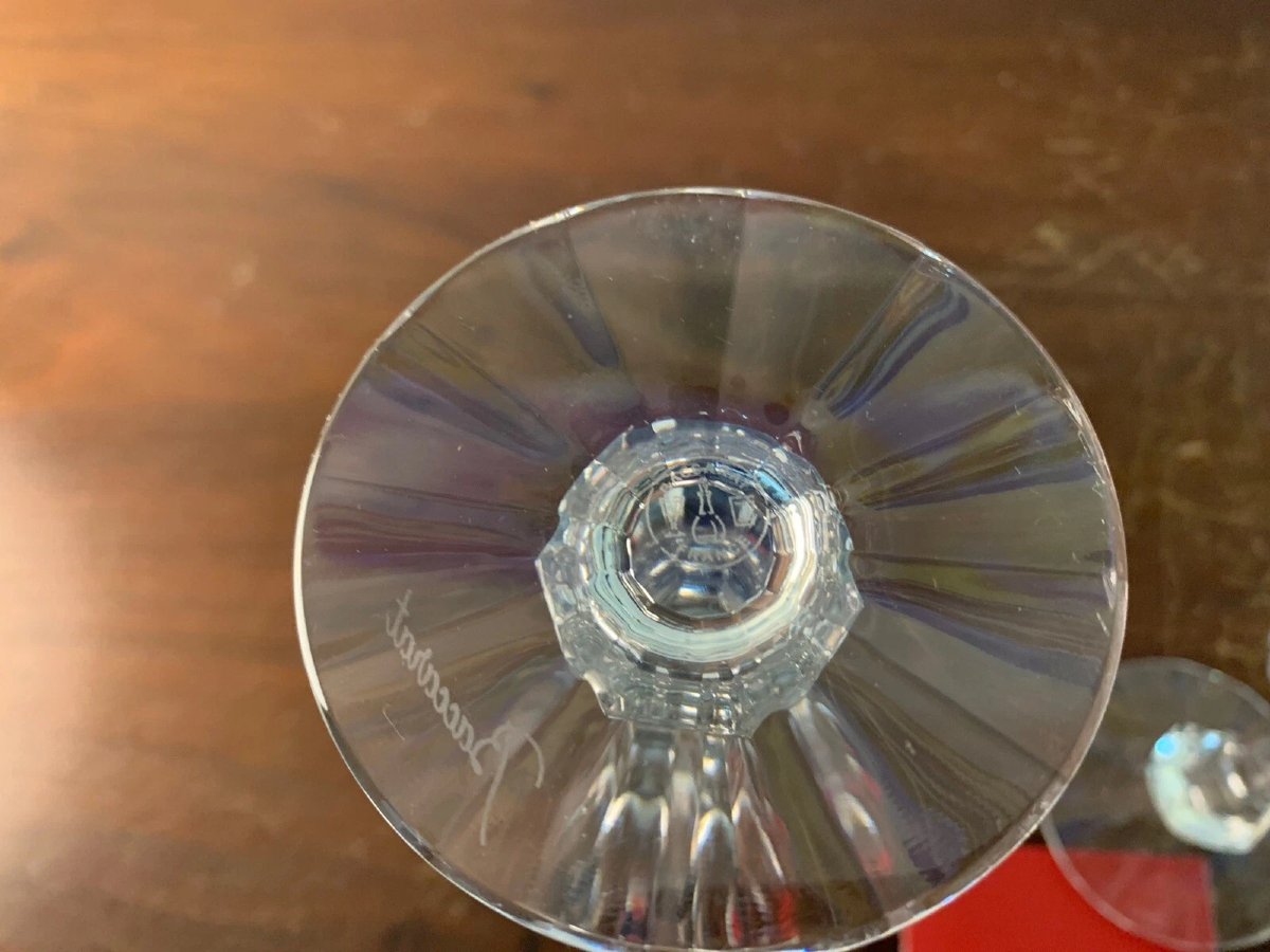 Service 18 pièces modèle MONACO en cristal de BACCARAT -photo-3