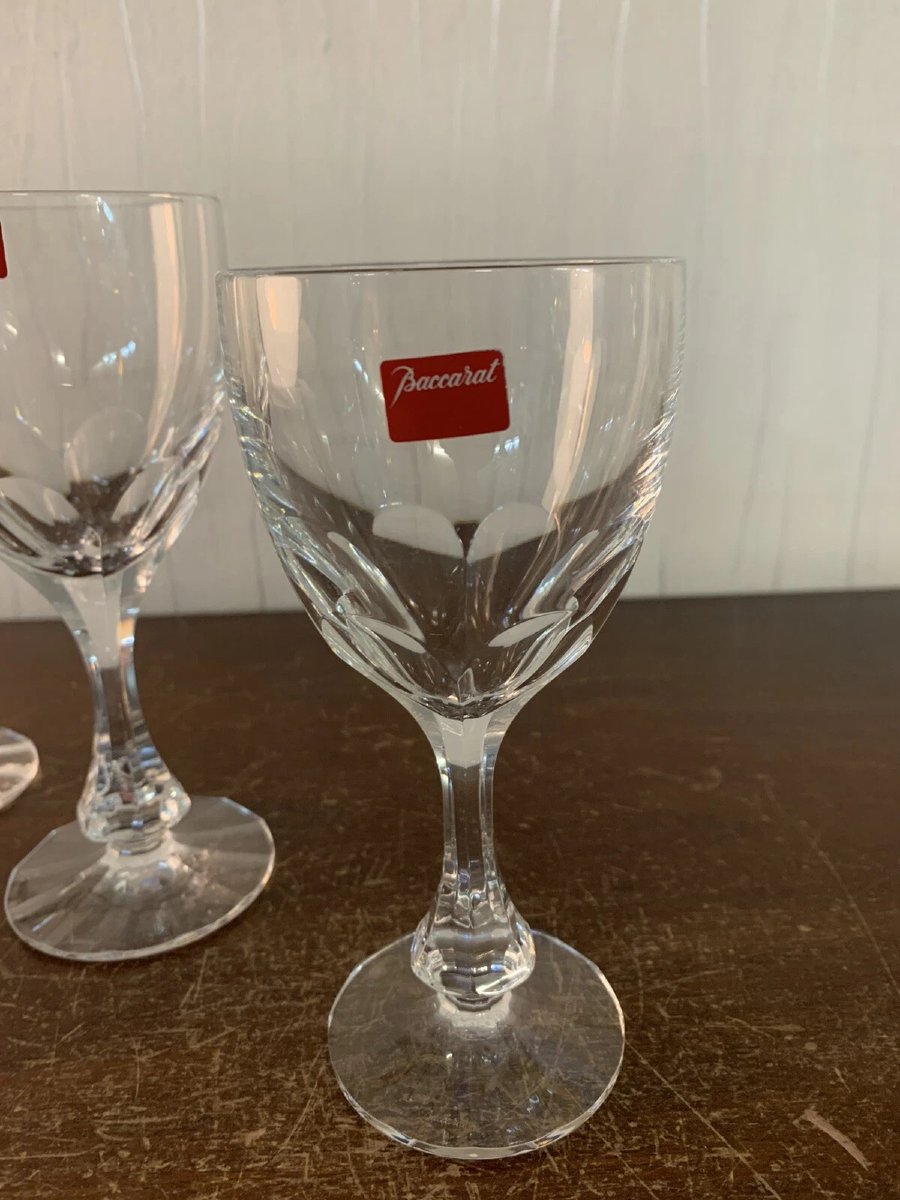 Service 18 pièces modèle MONACO en cristal de BACCARAT -photo-5