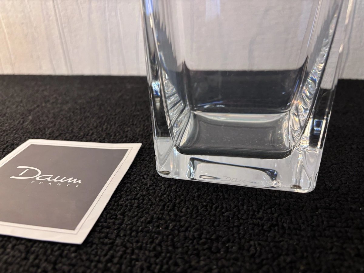 Hilton And Mcconnico Cactus Crystal Whiskey Decanter By Daum France -photo-1